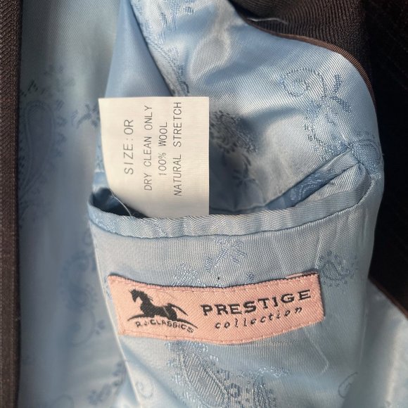 RJ Classics Wool Show Jacket - OR - Black - Picture 3 of 3